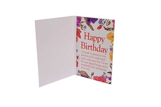 Happy Birthday Musical Card For Friend