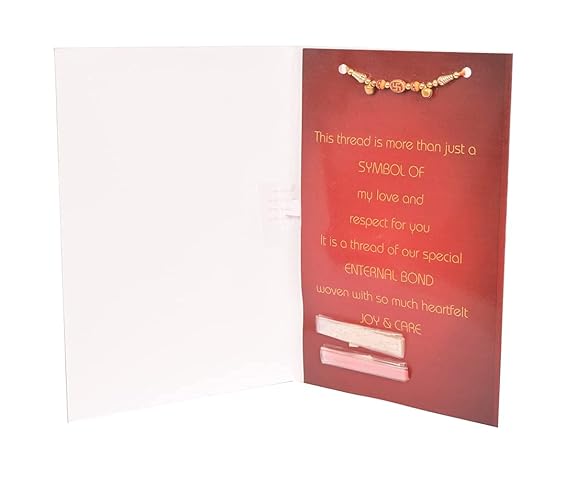 Soundify Musical Happy Raksha Bandhan Greeting Card with Rakhi & Roli Chawal