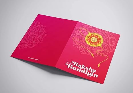 Soundify Musical Happy Raksha Bandhan Greeting Card with Rakhi and Roli Chawal