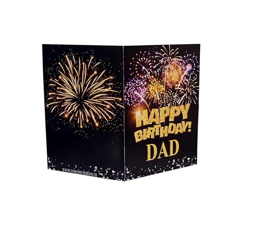 Happy Birthday Musical Card For Dad