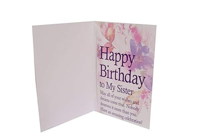 Happy Birthday Musical Card For Sister