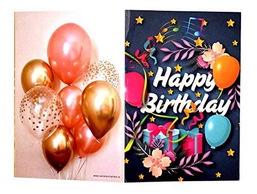 Happy Birthday Musical Greeting Card (balloon Card)