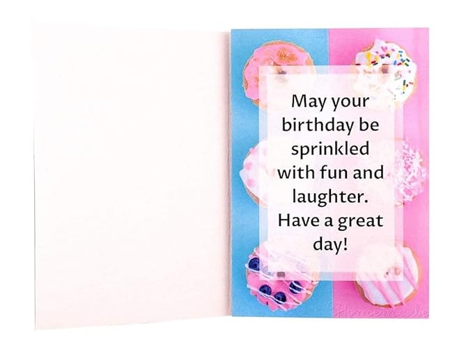 Happy Birthday Musical Greeting Card ( Pink Rose )