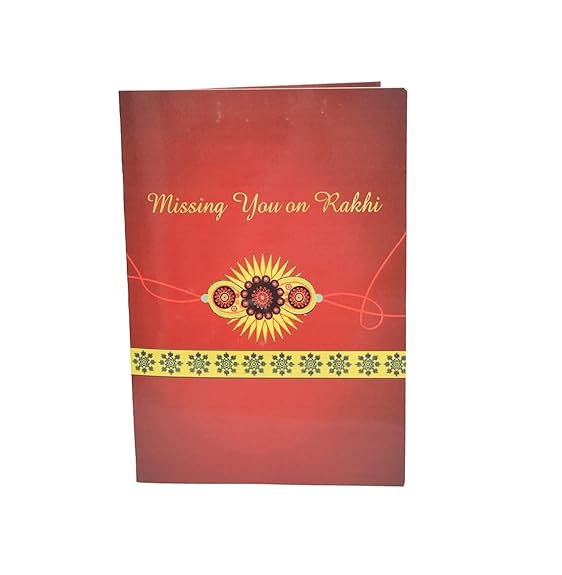 Soundify Musical Happy Raksha Bandhan Greeting Card with Rakhi & Roli Chawal