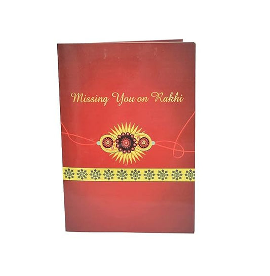 Soundify Musical Happy Raksha Bandhan Greeting Card with Rakhi & Roli Chawal
