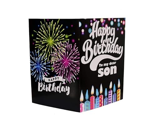 Happy Birthday Musical Card For Son