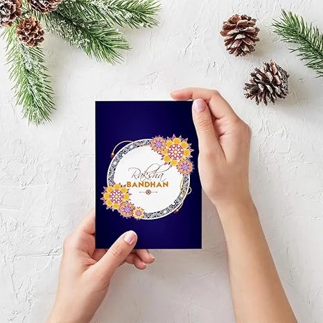Soundify Musical Happy Raksha Bandhan Greeting Card with Rakhi & Roli Chawal