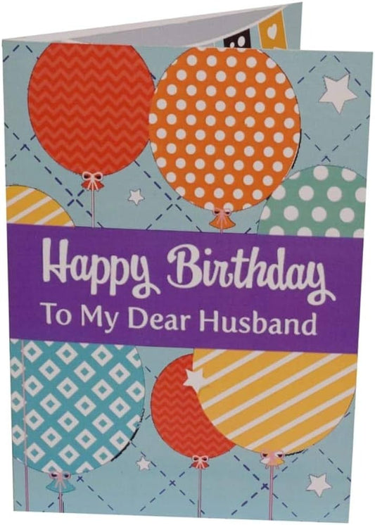 Happy Birthday Musical Greeting Card For Husband