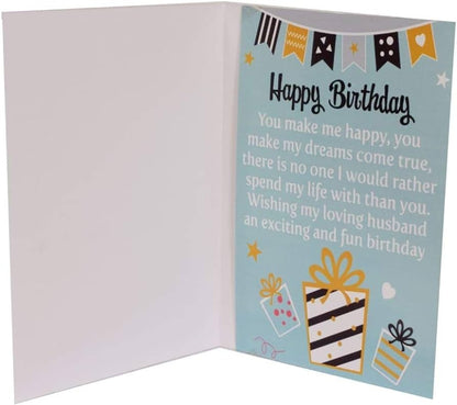 Happy Birthday Musical Greeting Card For Husband