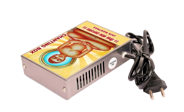 Namokar Mantra (Jain Shadhna) 8-in-1 premium Mantra Chanting Box (Metal)