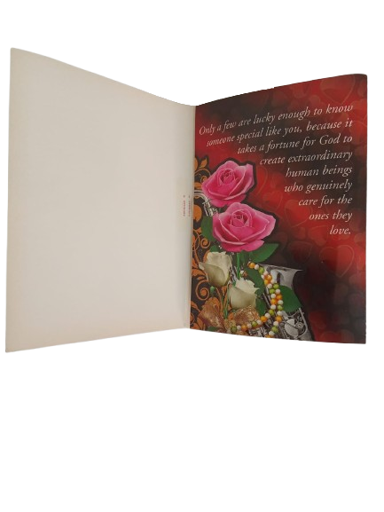 Happy New Year Musical Greeting Card ( Two Rose )