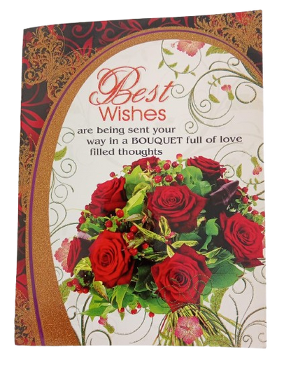 Happy New Year Musical Greeting Card ( Rose New Year  Card )