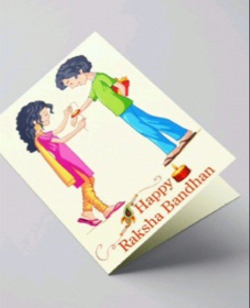 Soundify Musical Happy Raksha Bandhan Greeting Card with Rakhi & Roli Chawal