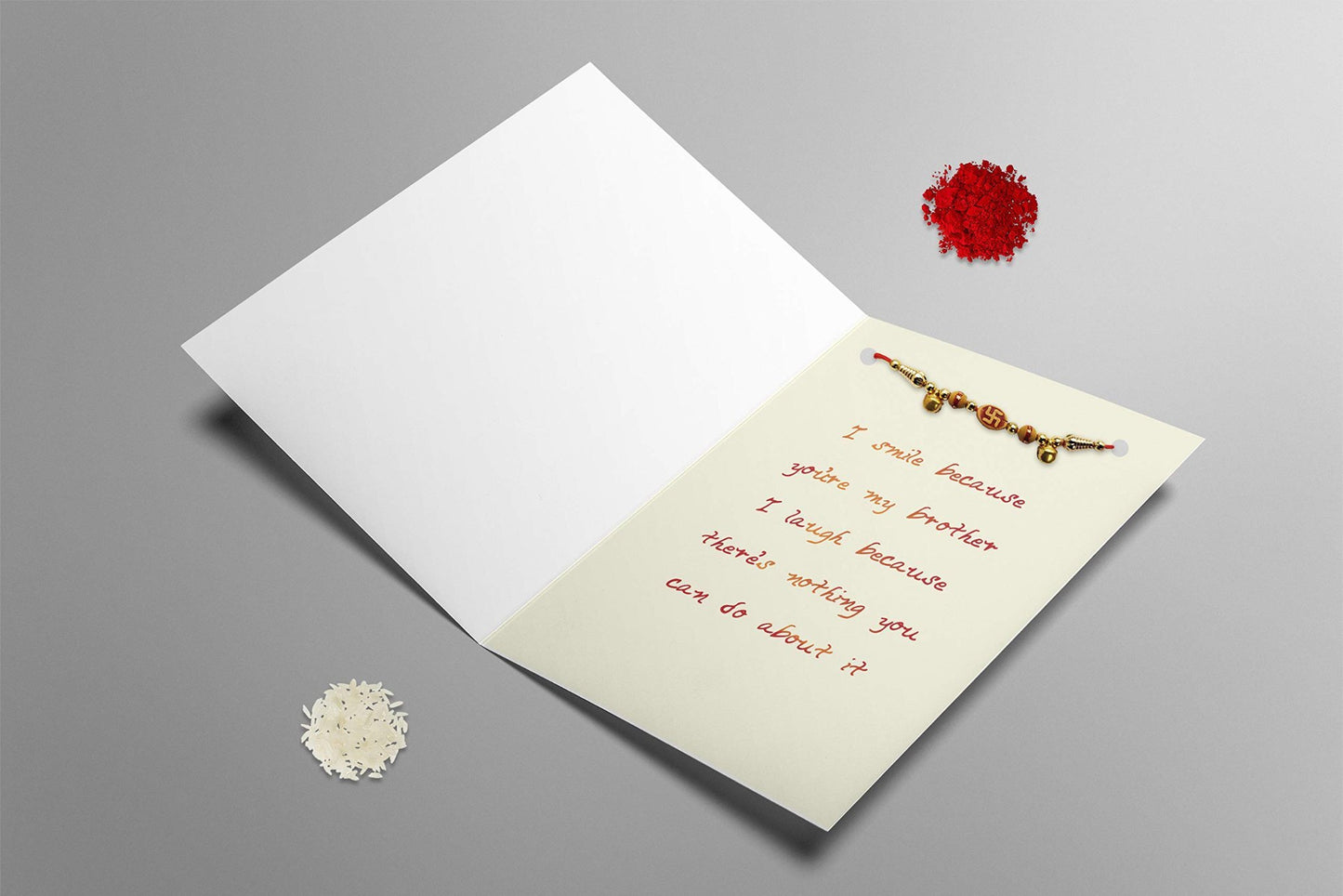 Soundify Musical Happy Raksha Bandhan Greeting Card with Rakhi & Roli Chawal