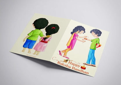 Soundify Musical Happy Raksha Bandhan Greeting Card with Rakhi & Roli Chawal