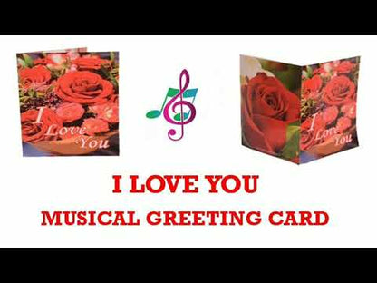 I Love You MelodyCard (Style L)