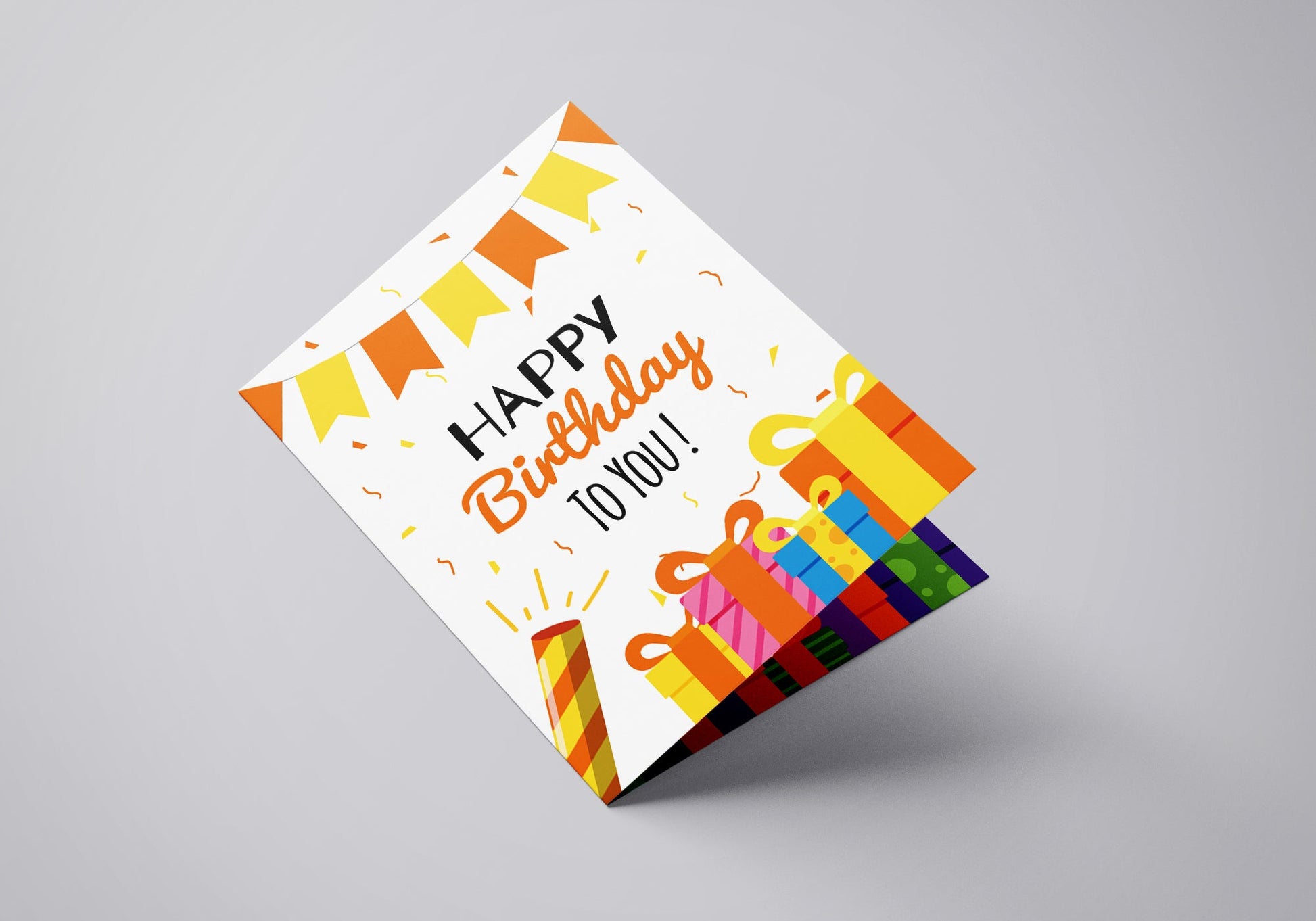 Happy Birthday Musical Card (Cake n Confetti) - Soundify