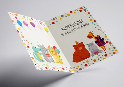 Happy Birthday Musical Card (Kids - 1) - Soundify